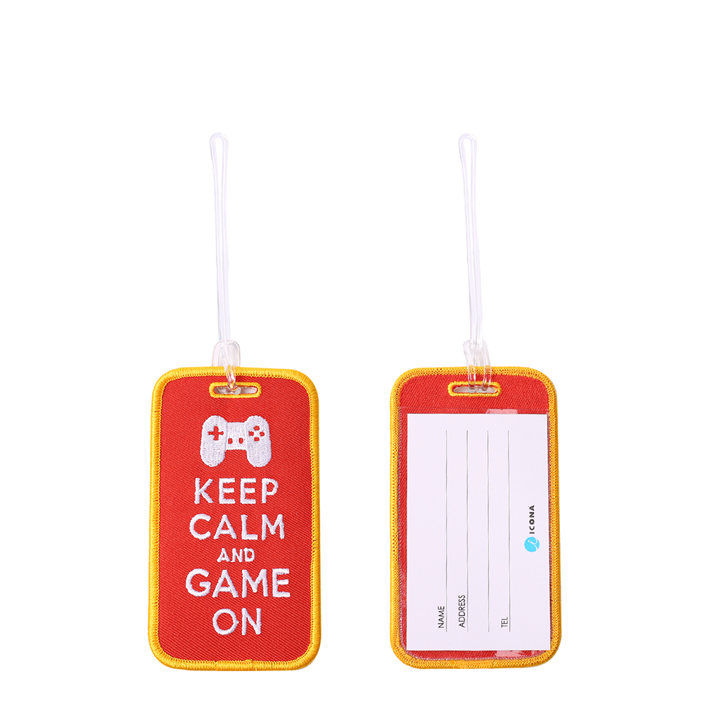 Custom Embroidery Luggage Tag