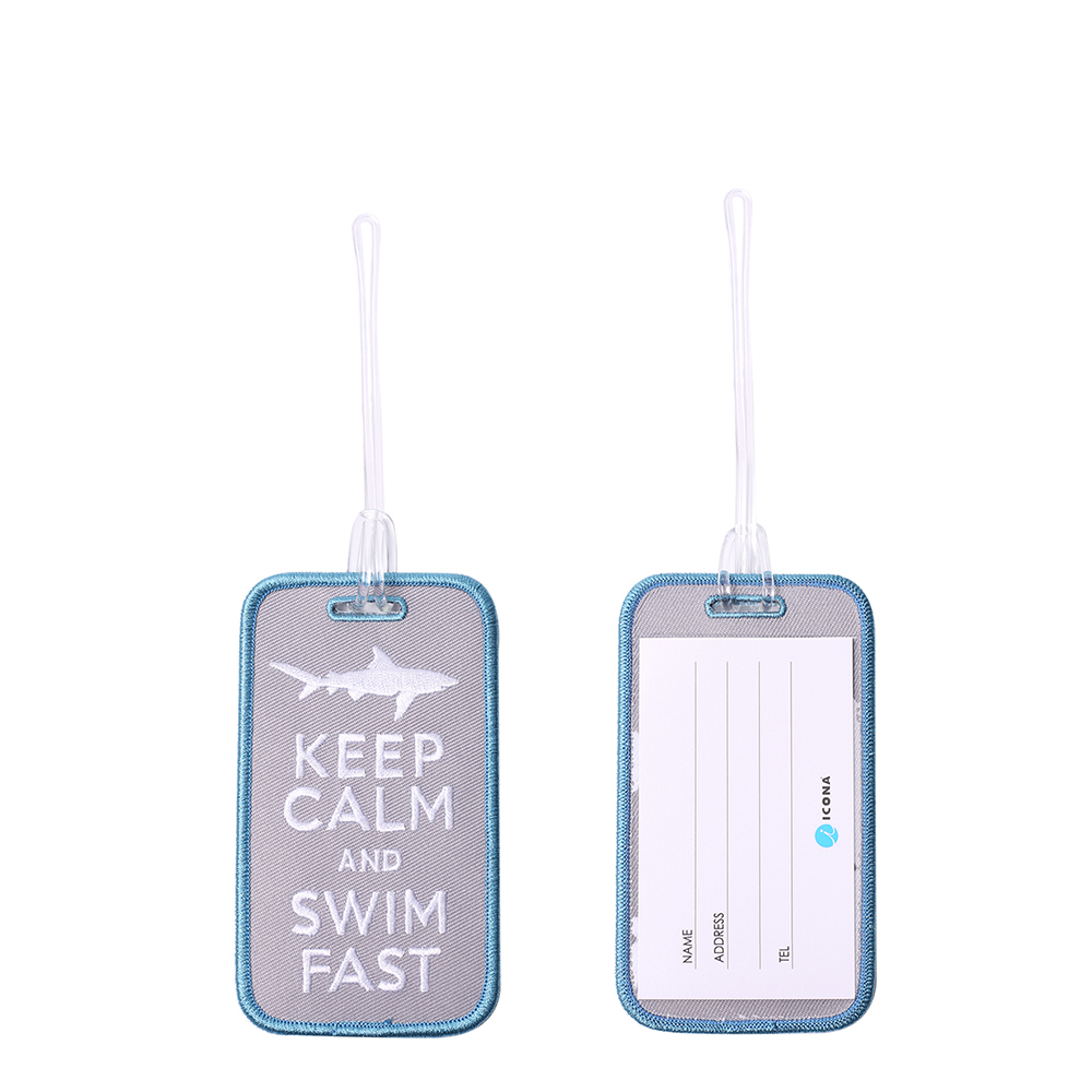 Custom Embroidery Luggage Tag