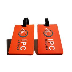 Personalized rubber luggage tags